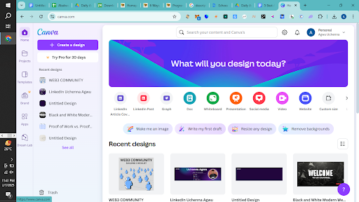 Canva AI Free Artificial Intelligence Design Tool