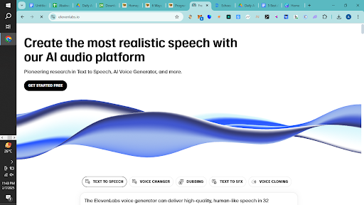 ElevenLabs AI Voice Generator