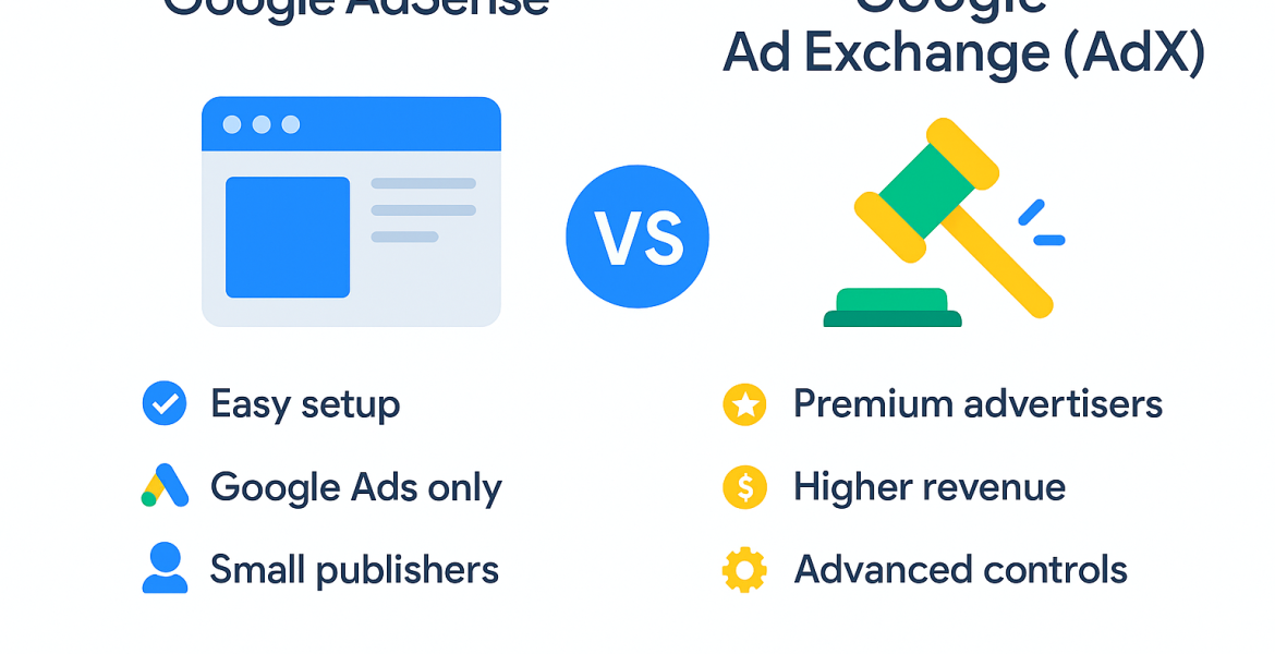 Google adsense vs Google adx